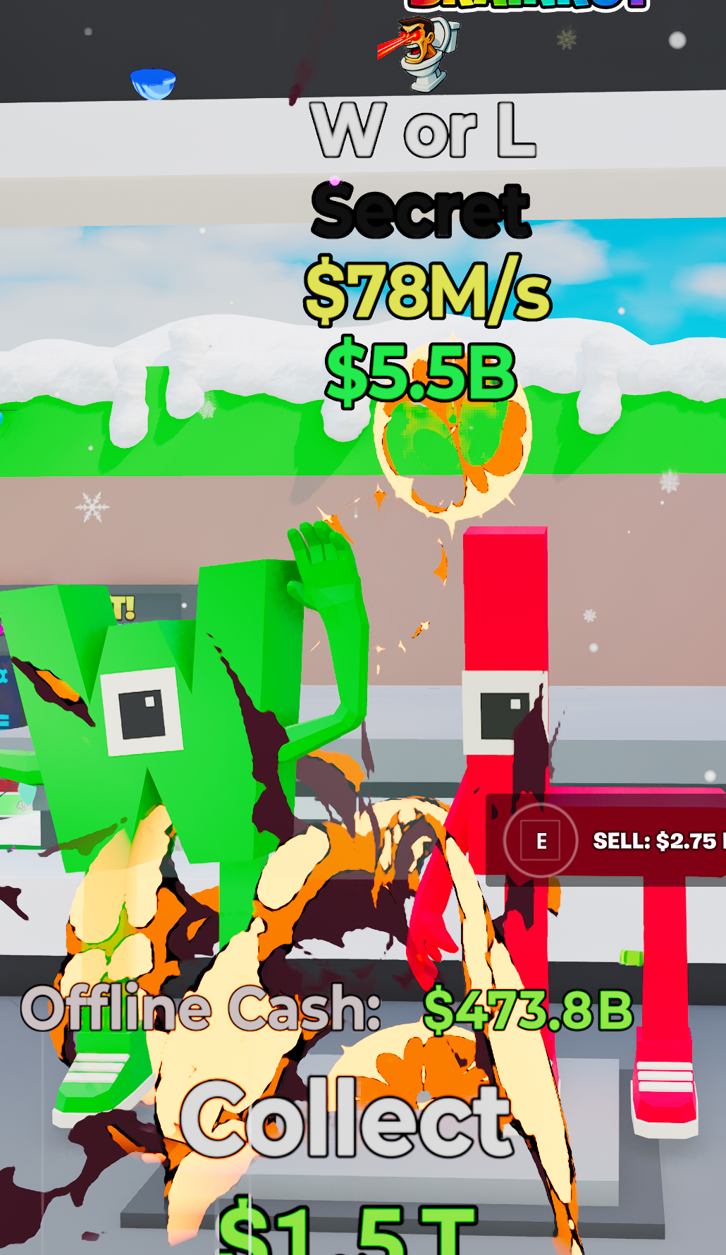 W or L Skibidi (Rare Trait)