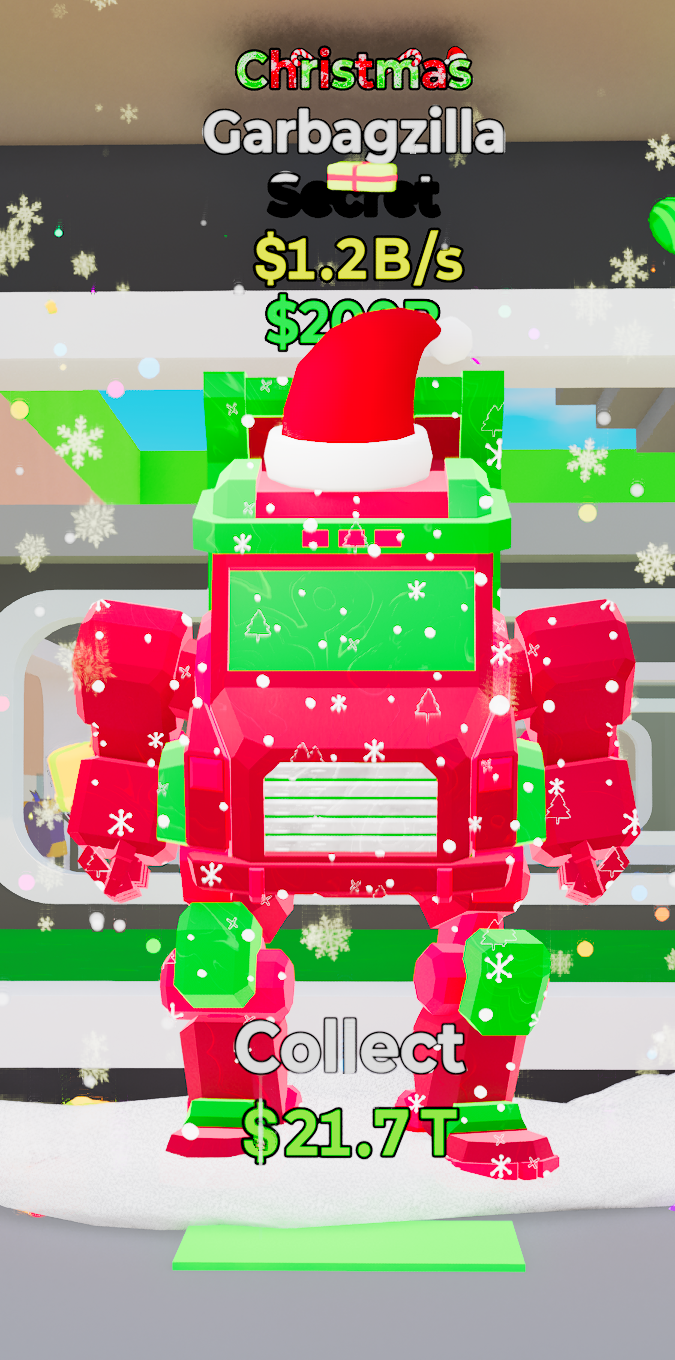Christmas Garbagzilla (HUGE HUGE DISCOUNT) (VERY LIMITED)