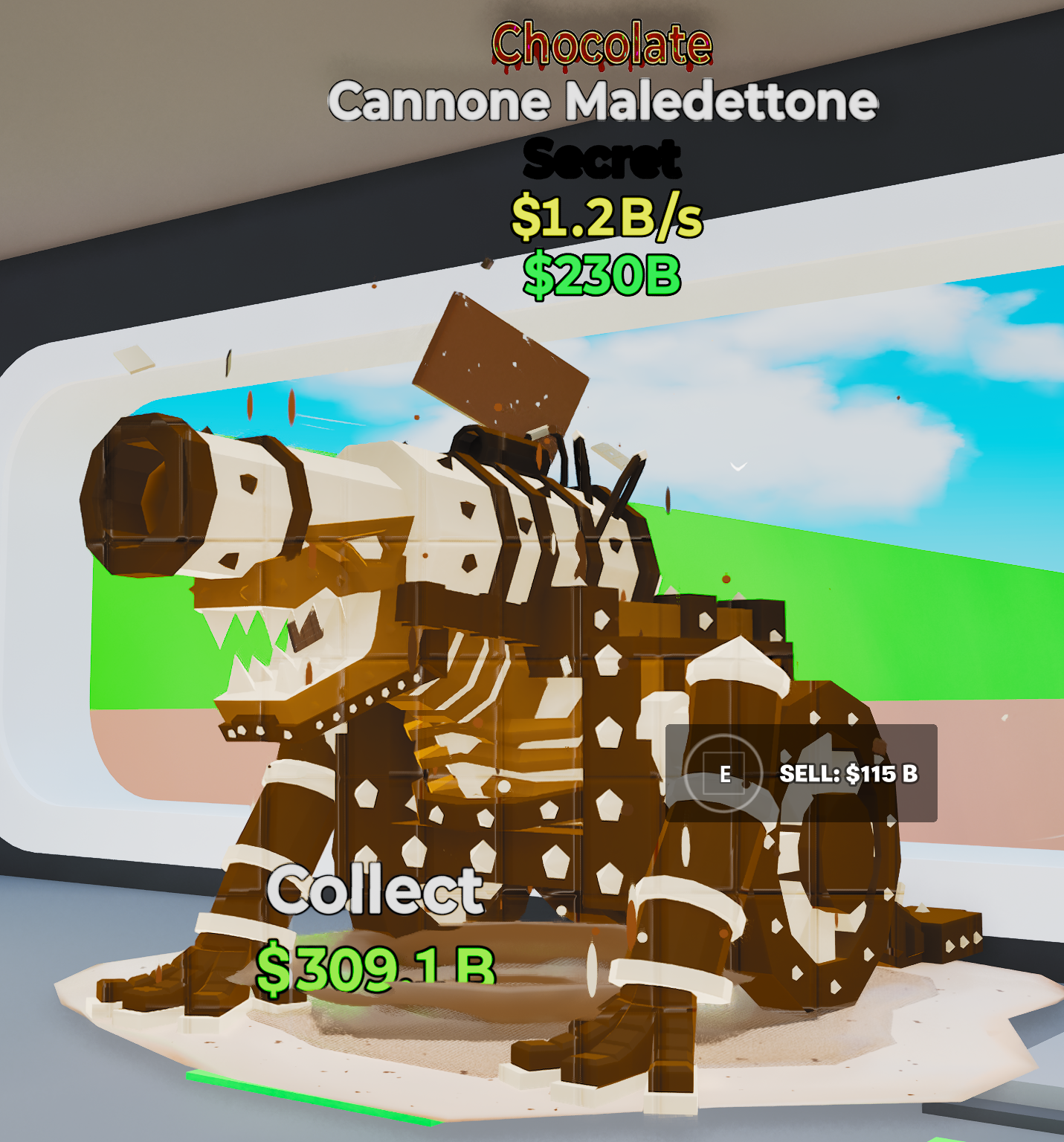 Chocolate Cannone Maledettone (RARE STOCK)