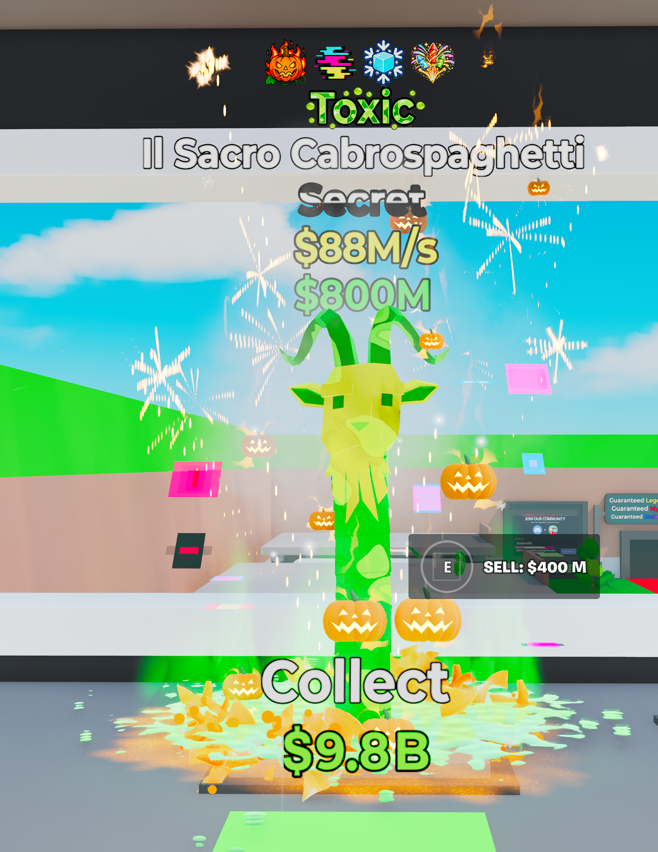 Toxic Sacro 4 Traits (VERY RARE)