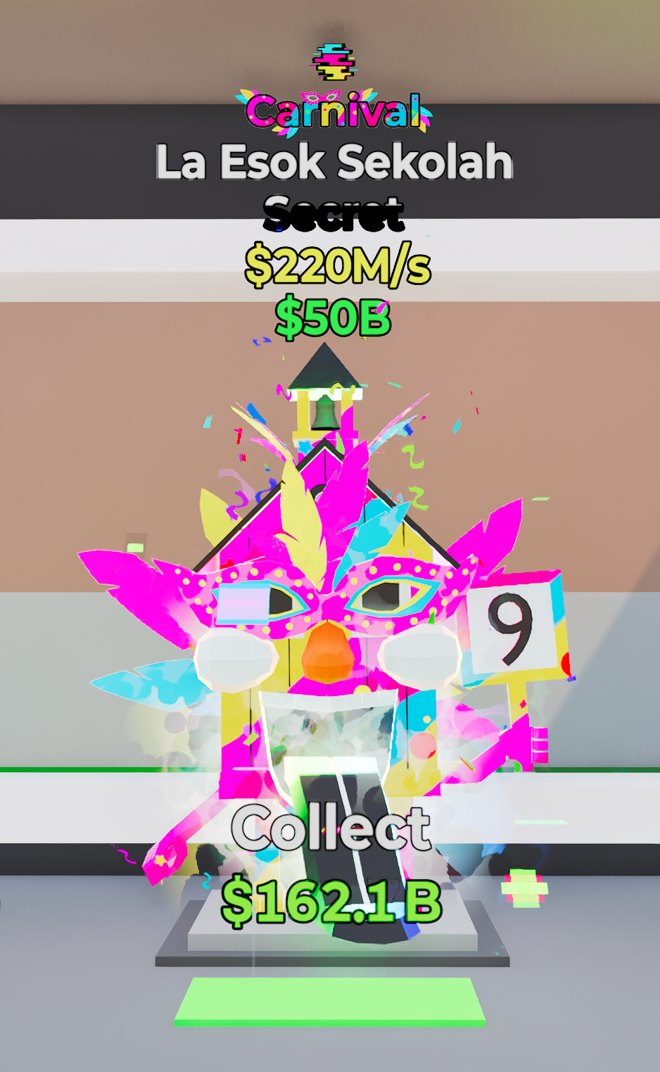 Carnival La Esok Sekolah Glitch Trait