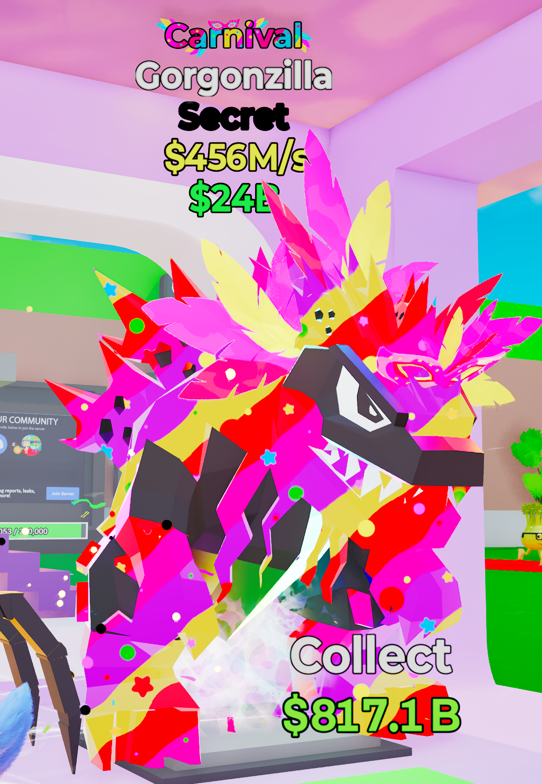 Carnival Gorgonzilla PRICE DROP