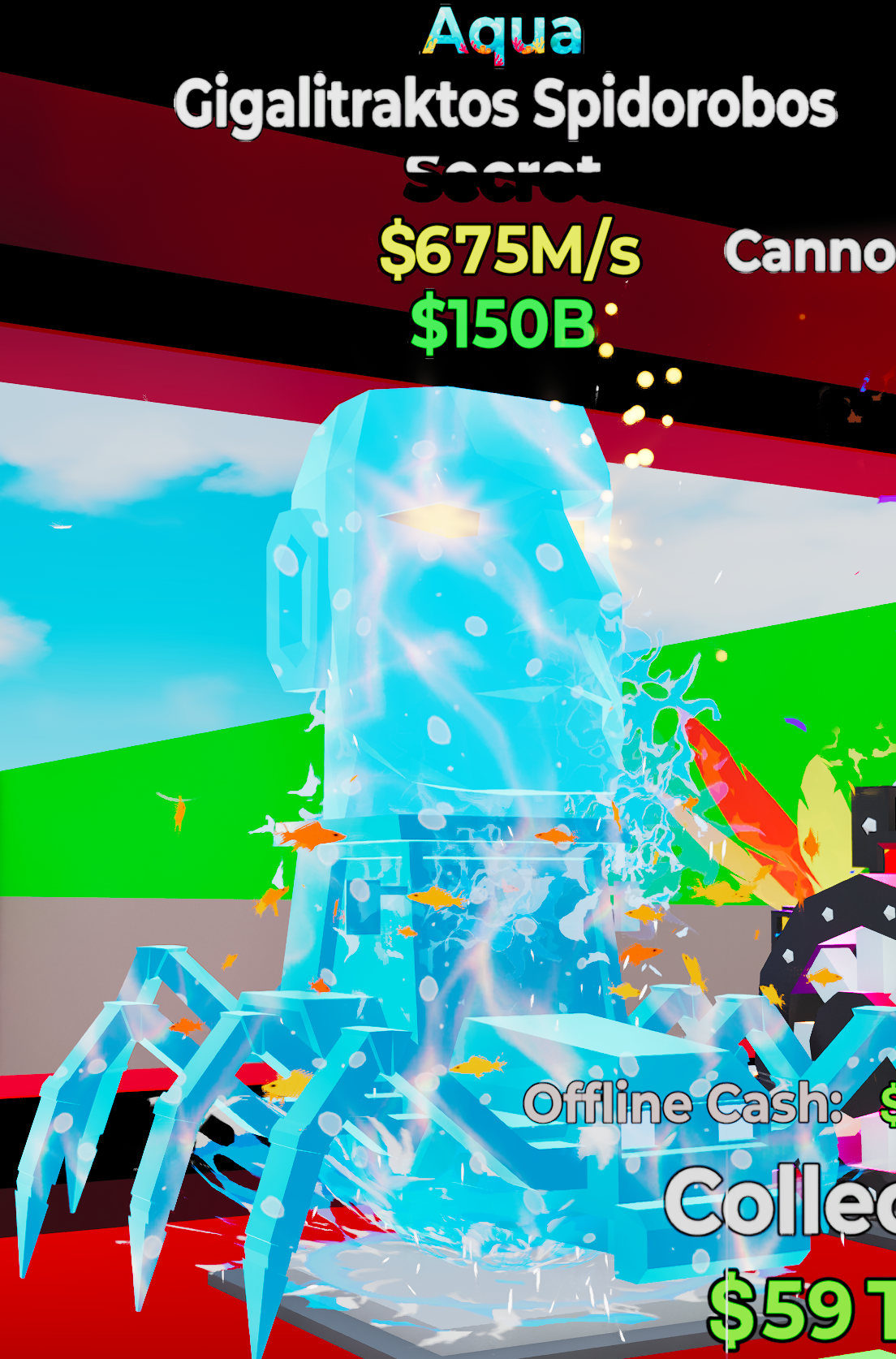 Aqua Spidorobos (VERY RARE)