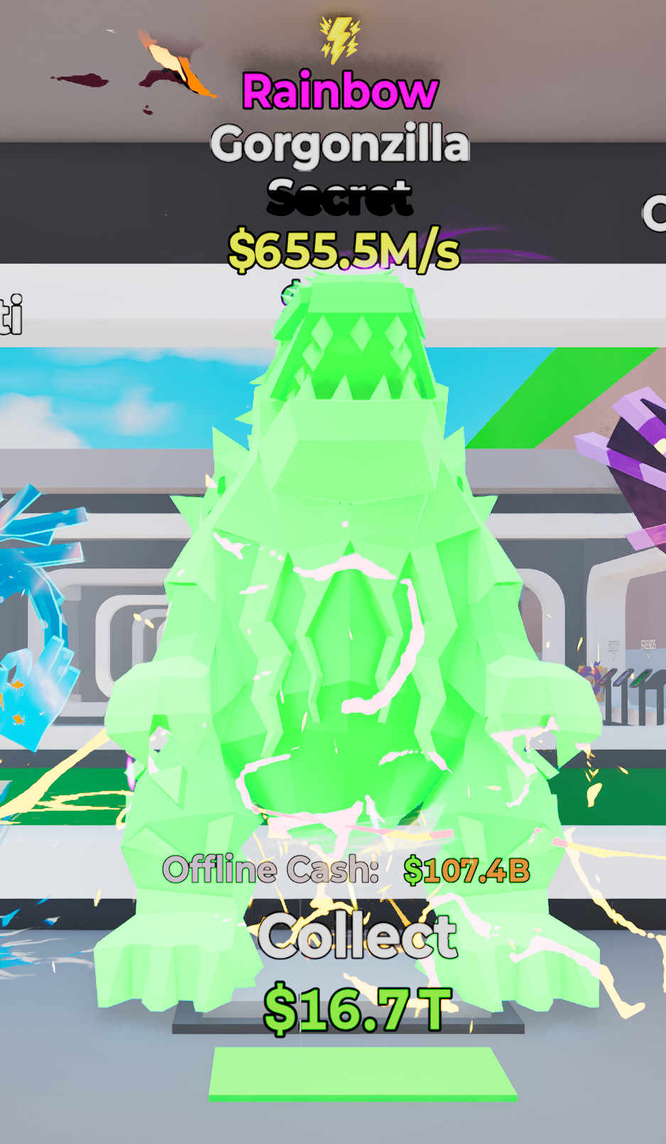 Rainbow Gorgonzilla Lightning Trait