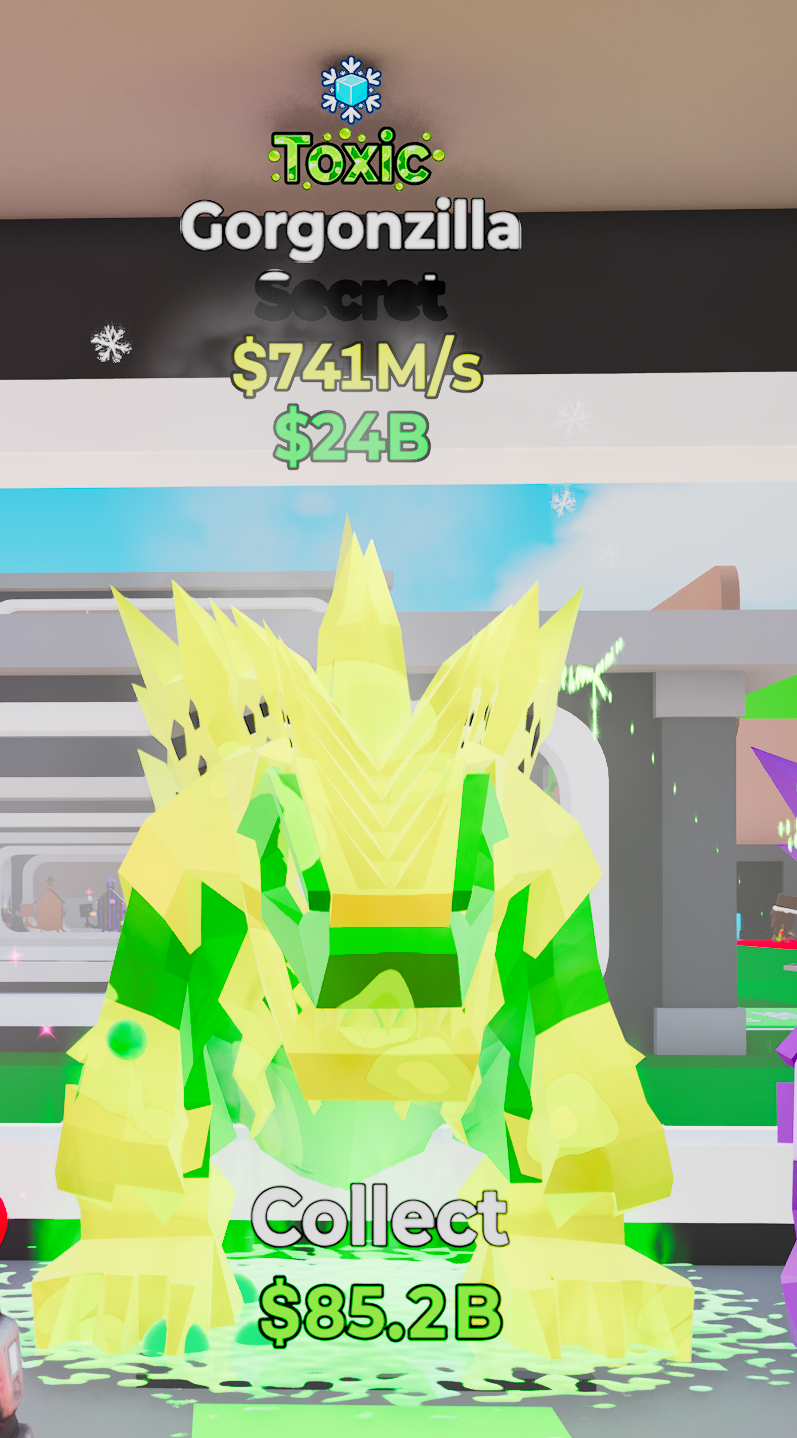 Toxic Gorgonzilla Ice Trait