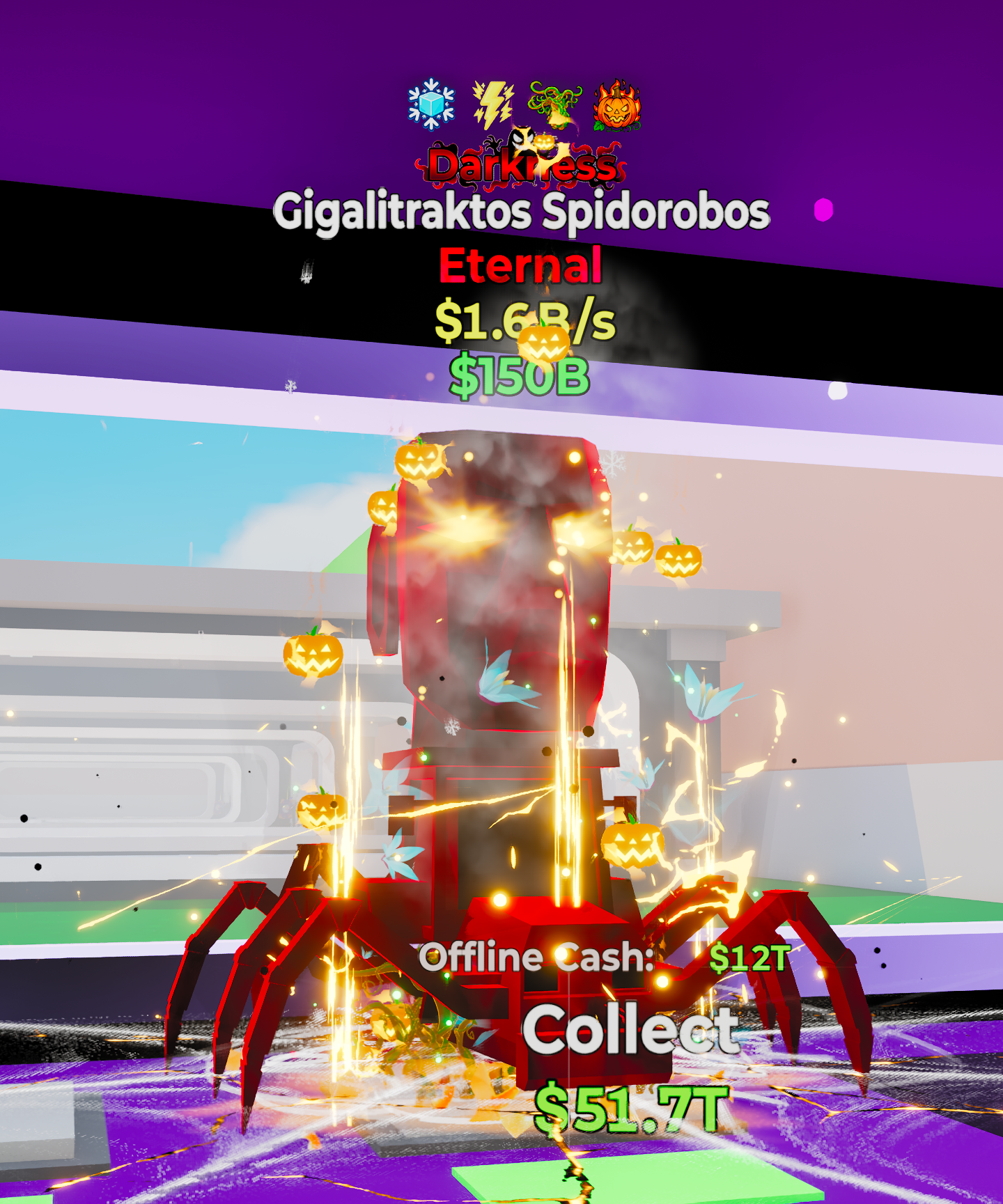 Darkness Spider 4 Traits (VERY RARE)