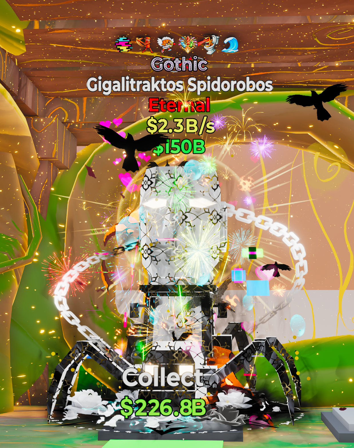 Gothic Spider 6 Traits (VERY RARE)
