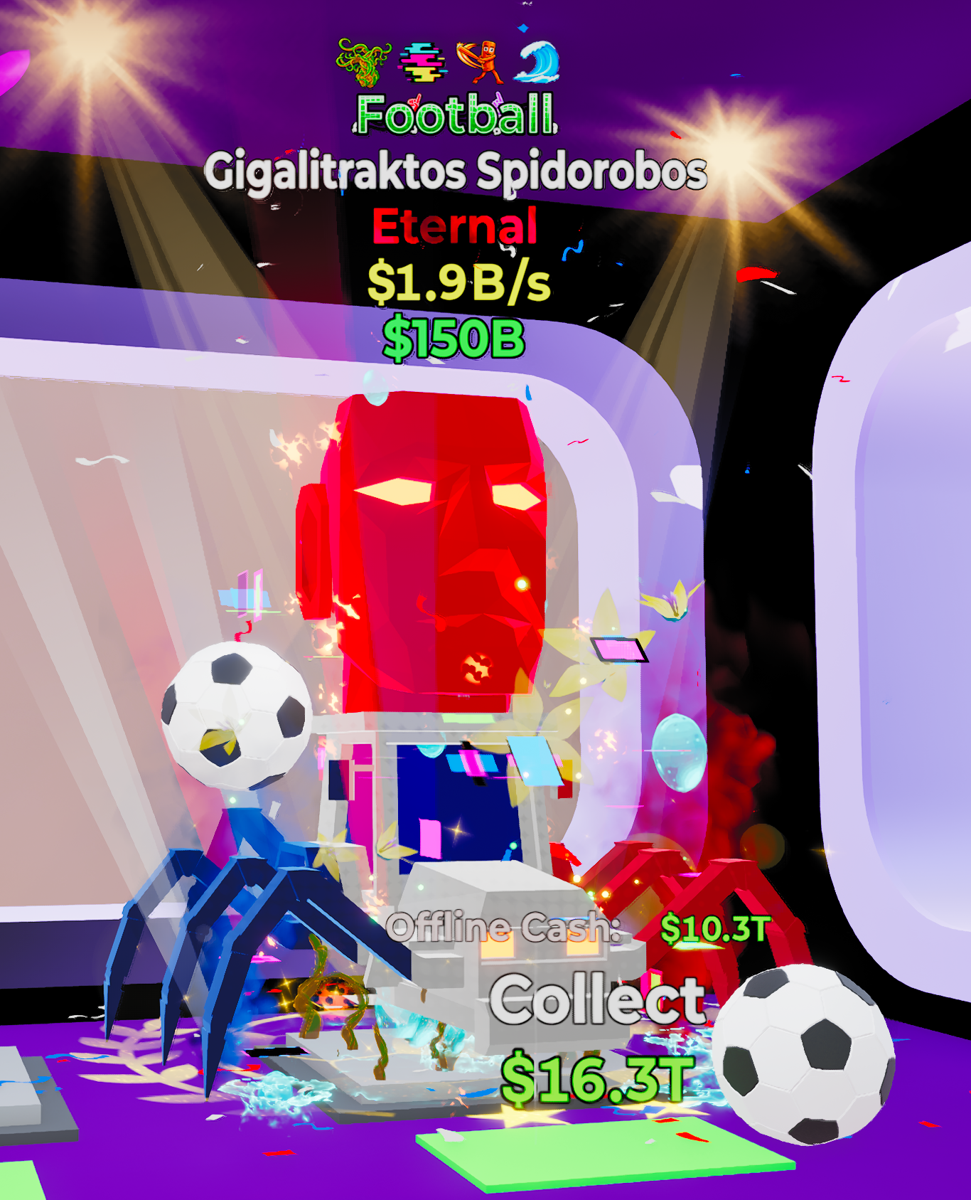 Football Spider 4 Traits